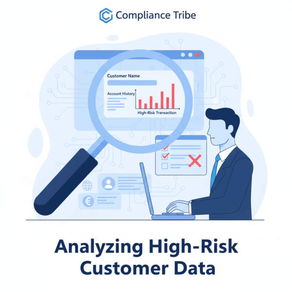 Enhanced Due Diligence process examining high-risk customers such as PEPs and shell companies.