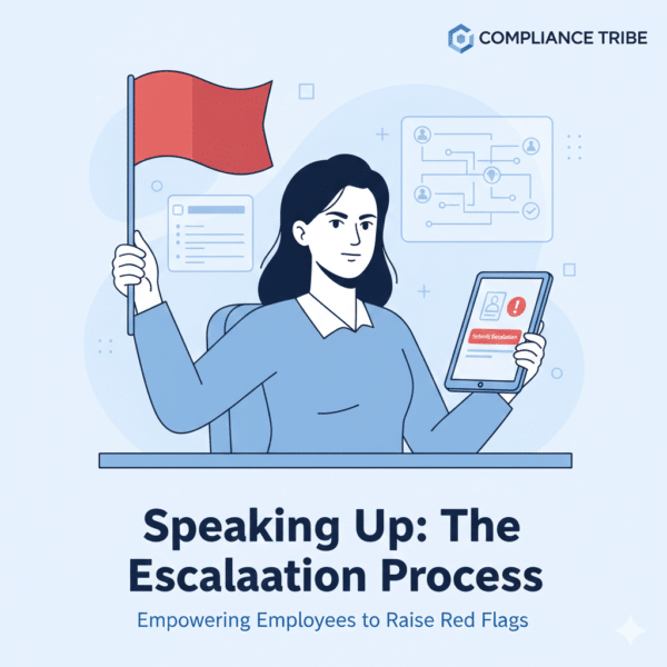 Image showing frontline staff confidently escalating AML red flags due to a strong risk culture