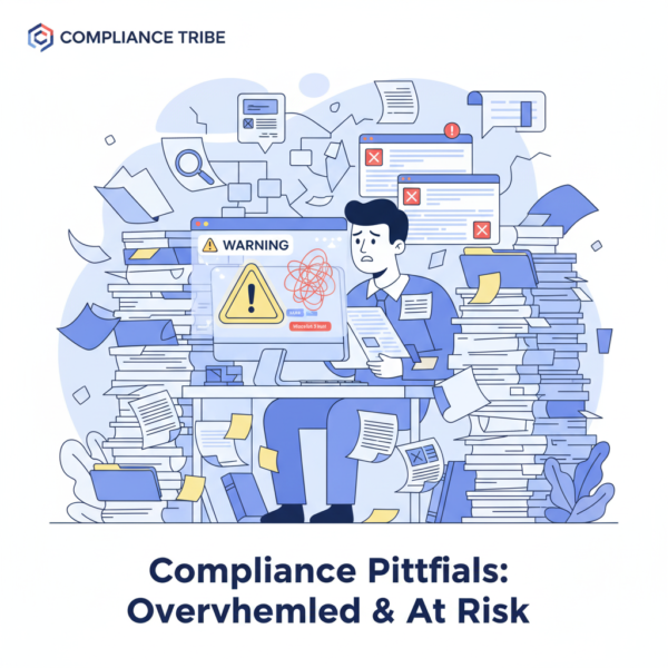Illustration showing compliance risks caused by misunderstanding KYC, CDD, and EDD differences.